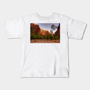 Early Morning Solitude At Zion © Kids T-Shirt